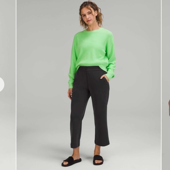 lululemon athletica Pants - Lululemon Softstreme High-Rise Straight Leg Crop